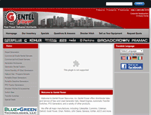 Tablet Screenshot of gentelpower.com
